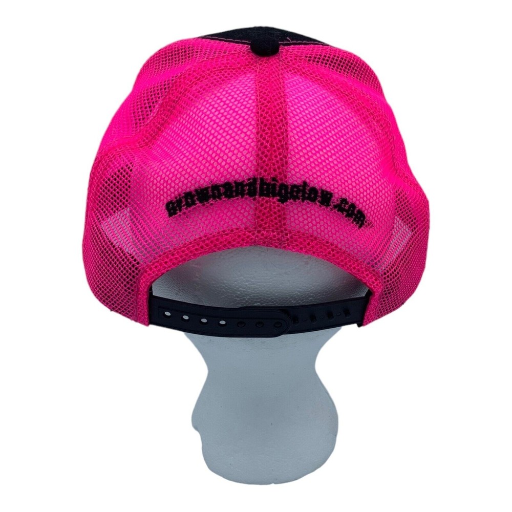 Paramount Apparel Snapback Hat FISH’N CHICKS Charters Key West Florida Pink - Picture 3 of 7